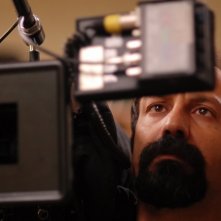 Asghar Farhadi sul set di Una separazione