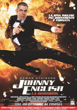 Johnny English - La rinascita: la locandina italiana del film