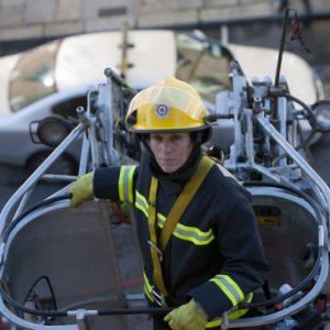 La bravissima Frances McDormand in una scena di This Must Be the Place