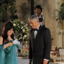 Matrimonio a Parigi: Anna Maria Barbera e Biagio Izzo in una scena del film