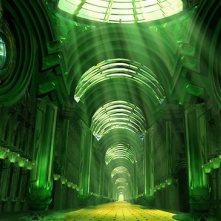 Un'immagine del castello di smeraldo del film Dorothy of Oz