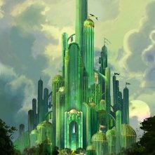 Una veduta della Città di smeraldo del film Dorothy of Oz