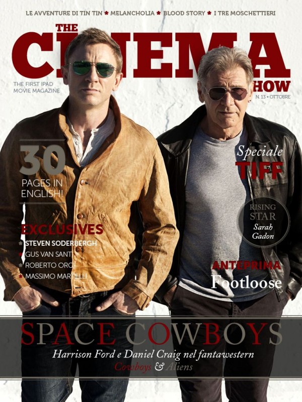 Harrison Ford E Daniel Craig Sulla Cover Di The Cinema Show Per Cowboys Aliens 217779