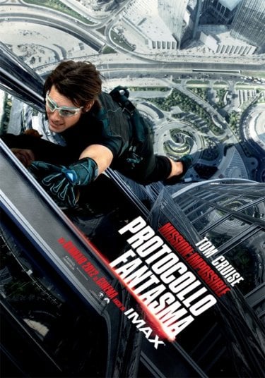 Locandina italiana di Mission: Impossible - Protocollo Fantasma
