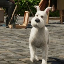Snowy, il cagnolino di Tintin ne Le Avventure di Tintin: il segreto dell'unicorno