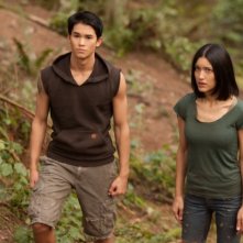 Booboo Stewart e Julia Jones in una scena di The Twilight Saga: Breaking Dawn - Parte I