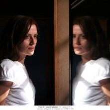 Claudia Pandolfi in una suggestiva inquadratura del film Quando la notte