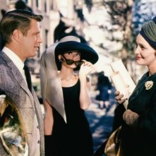 Colazione da Tiffany: Audrey Hepburn, George Peppard e Patricia Neal in una scena del film