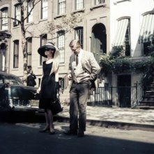 Colazione da Tiffany: Audrey Hepburn insieme a George Peppard in una scena del film
