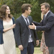 Dennis Quaid e Andie MacDowell in Footloose (2011) con Kenny Wormald