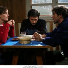 Filippo Timi, Claudia Pandolfi e Thomas Trabacchi in un'immagine di Quando la notte