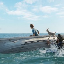 I naufraghi protagonisti di Le Avventure di Tintin: il segreto dell'Unicorno intravedono la salvezza