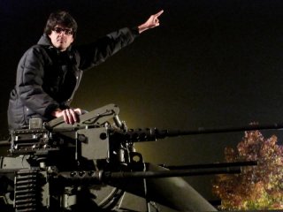 I primi della lista: un'immagine dal set del regista del film Roan Johnson