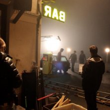 I primi della lista: un'immagine dal set di notte