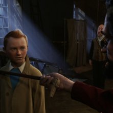 Le Avventure di Tintin: il Segreto dell'Unicorno, una scena del film d'animazione prodotto da Peter Jackson