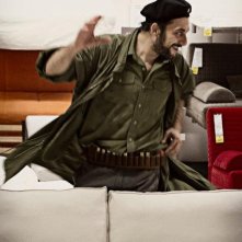 Missione di pace: Filippo Timi in una scena del film