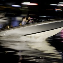 Robert Pattinson in una movimentata scena di The Twilight Saga: Breaking Dawn - Parte I