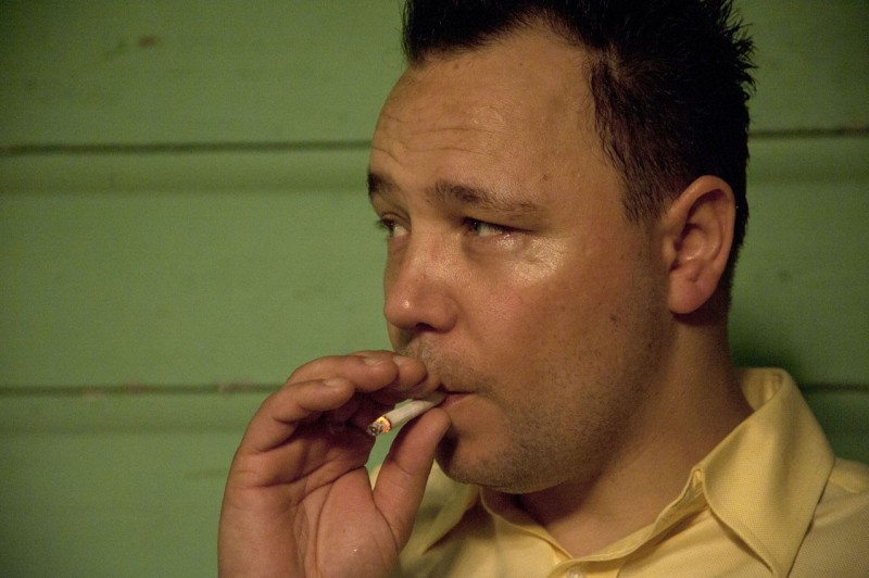 Stephen Graham in una scena di Texas Killing Fields