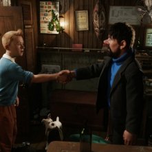 Tintin e capitan Haddock in una scena di Le Avventure di Tintin: il Segreto dell'Unicorno