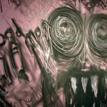 I fantasmi di Bedlam, prima stagione, episodio Hide and Seek: disegni inquietanti su una parete...