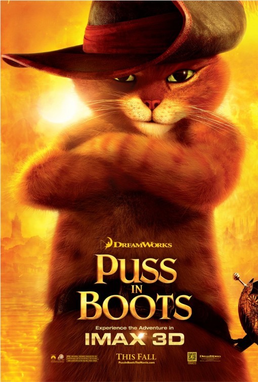 Puss In Boots Il Gatto Con Gli Stivali Poster Usa Versione Imax 218324