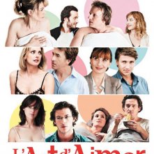 The Art of Love (L'art d'aimer): locandina francese