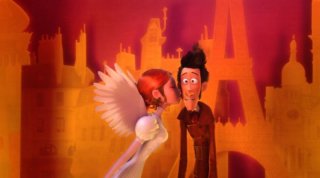 Un monstre à Paris: una romantica scena del film