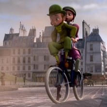 Un monstre à Paris: una romantica sequenza del film