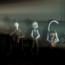 una scena del cartoon francese Un monstre à Paris