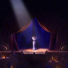 Un monstre à Paris: una sequenza ambientata in un teatro