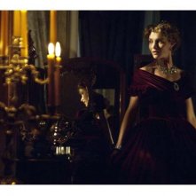 La brava Vittoria Puccini in una scena del film tv Violetta