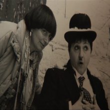 Agnès Varda e Laura Betti in una scena tratta dal documentario La passione di Laura di Paolo Petrucci