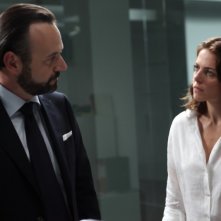 Claudia Gerini in una scena de Il mio domani insieme a Paolo Pierobon