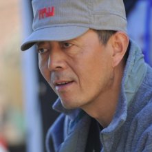 Il regista Gu Changwei sul set del suo film Love for life