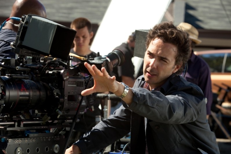 Il regista Shawn Levy sul set del film Real Steel