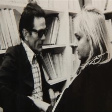 Laura Betti e Pier Paolo Pasolini in una scena tratta dal documentario La passione di Laura di Paolo Petrucci