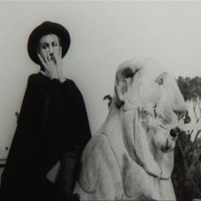 Laura Betti in un'immagine del 1968 tratta dal documentario La passione di Laura di Paolo Petrucci