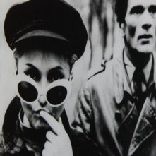 Laura Betti insieme a Pier Paolo Pasolini in una scena de La passione di Laura di Paolo Petrucci