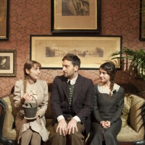 Rita Carlini,Cesare Cremonini e Stefania Barca in una scena de Il cuore grande delle ragazze