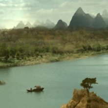 Una suggestiva inquadratura dall'alto tratta dal film Un cuento chino