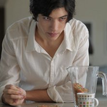 Ezra Miller protagonista di We Need To Talk About Kevin in una scena del film