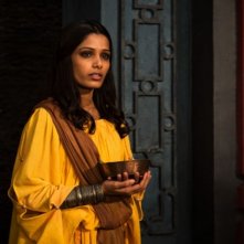 Freida Pinto in una scena del film Immortals 3D