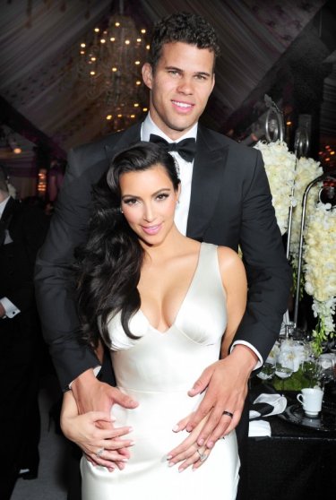 Kim's Fairytale Wedding: A Kardashian Event - Kim Kardashian con Kris Humphries nel giorno delle loro nozze