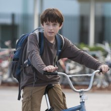 L'incredibile storia di Winter il delfino: Nathan Gamble in bicicletta nei panni del piccolo Sawyer