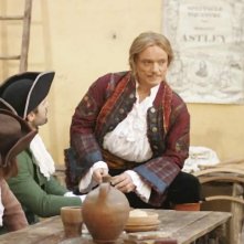 Massimo Ranieri sul set de La meravigliosa avventura di Antonio Franconi