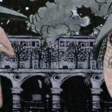 Tormenti - Film disegnato, una bellissima scena del film disegnata da Furio Scarpelli