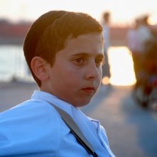 David, il piccolo Muatasem Mishal in una suggestiva immagine tratta dal film