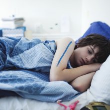 Gabriel del Castillo Mullally in una scena del film drammatico Amy George