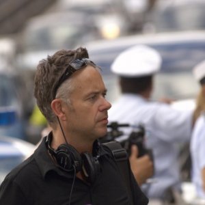 Il regista Michael Winterbottom in una foto sul set di Trishna