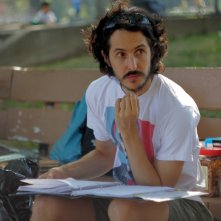 Joel Fendelman, regista del film David sul set del film